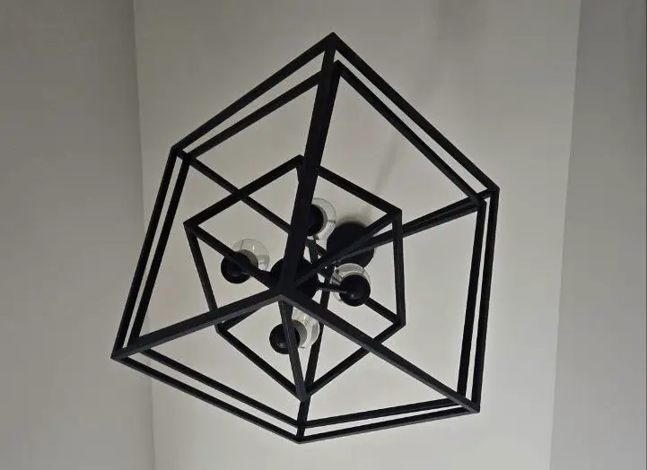 Chandelier Installation Project